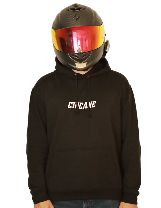 Hoodie Chicane White Line
