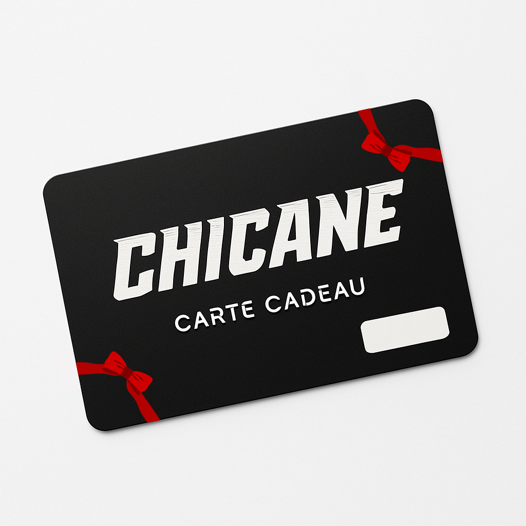 Carte Cadeau Chicane – Le Cadeau Idéal pour les Motards