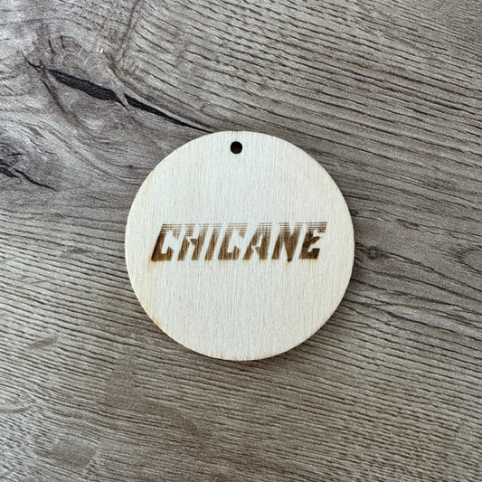 Porte-clés CHICANE – Starter Key Édition Bois Gravé