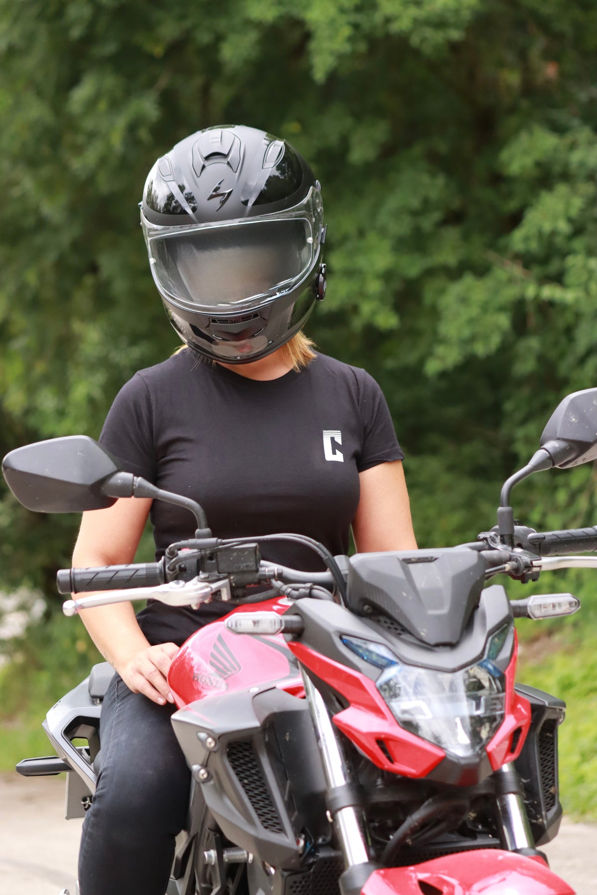 T-shirt Femme – "Full Throttle Lady"