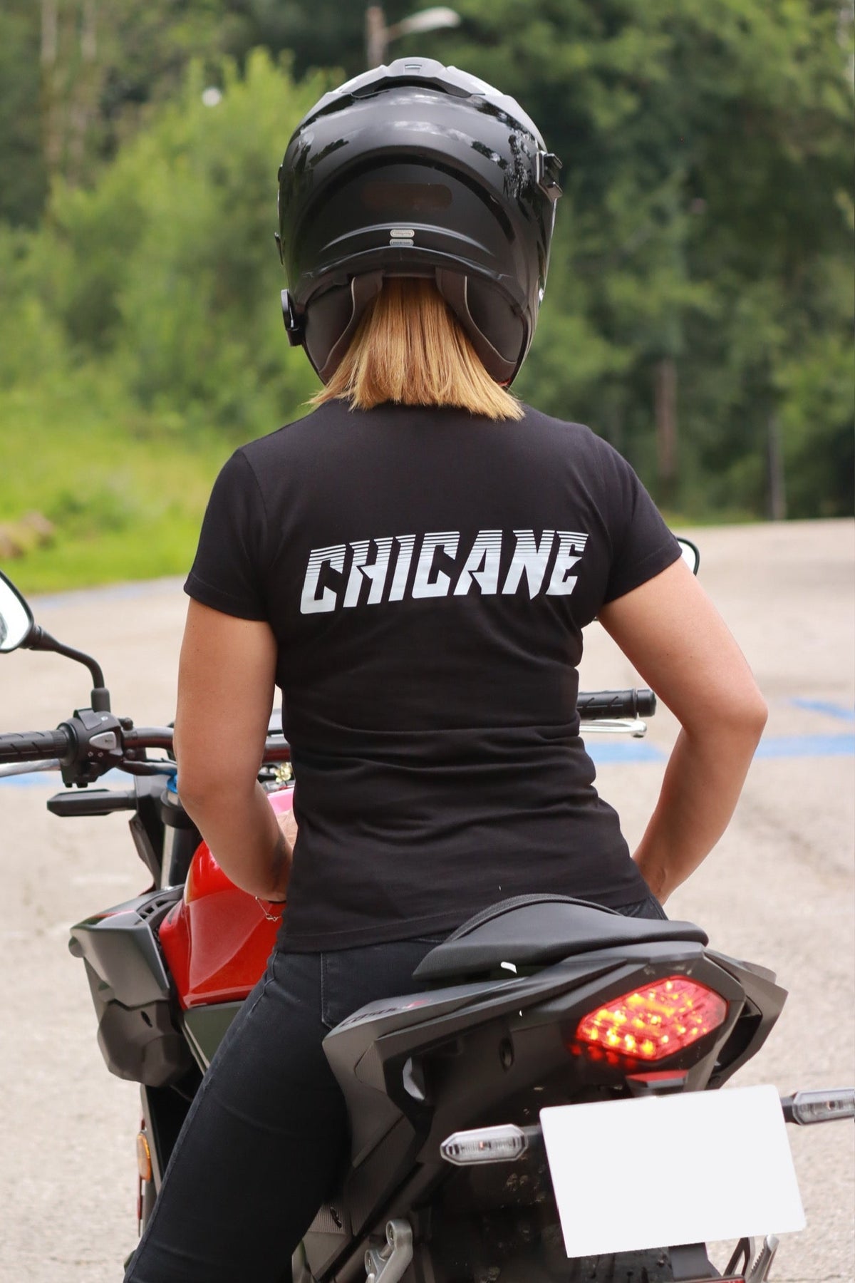 T-shirt Femme – "Full Throttle Lady"