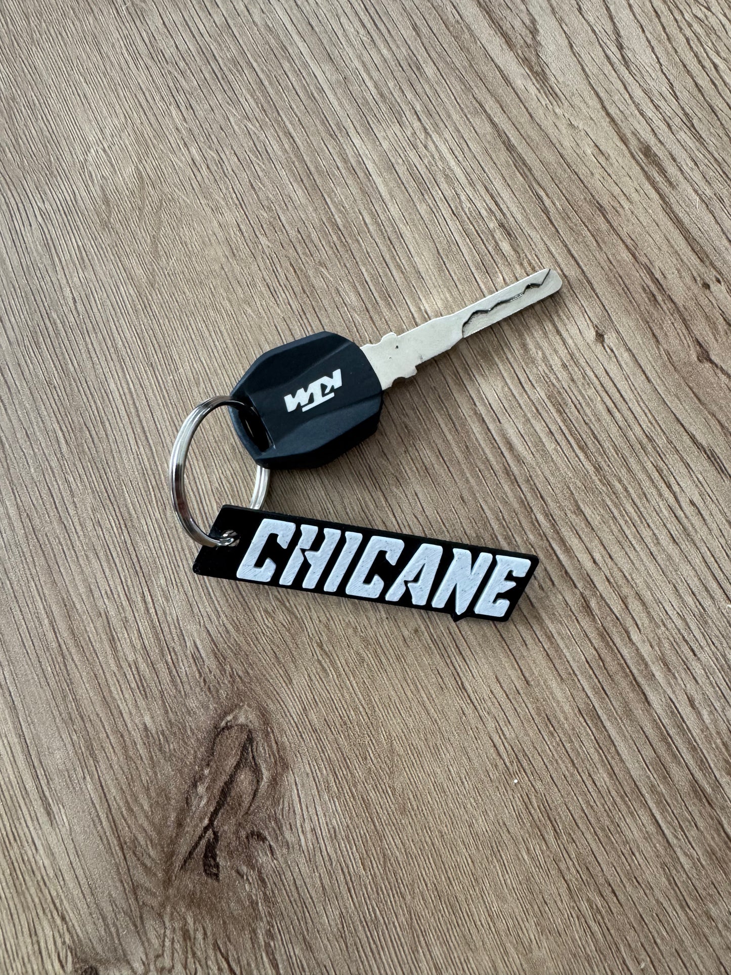 Porte-Clés Chicane 3D – L’empreinte de ton style