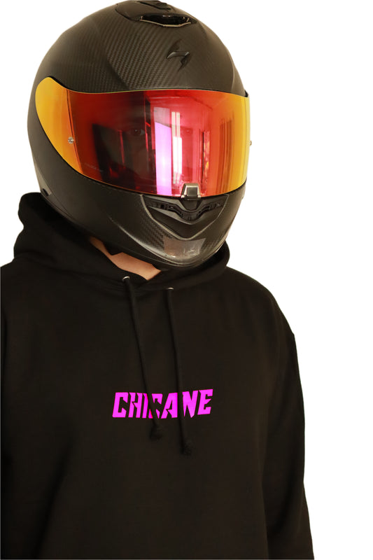 Hoodie Chicane Pink Line