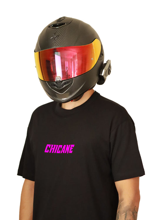 T-shirt Chicane Purple Line